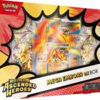Ascended Heroes Mega Emboar ex Box