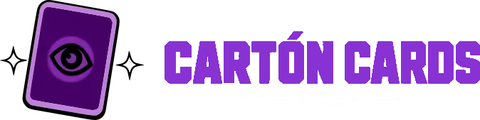 Logo de Cartón Cards, tienda especializada en juegos de cartas coleccionables TCG.