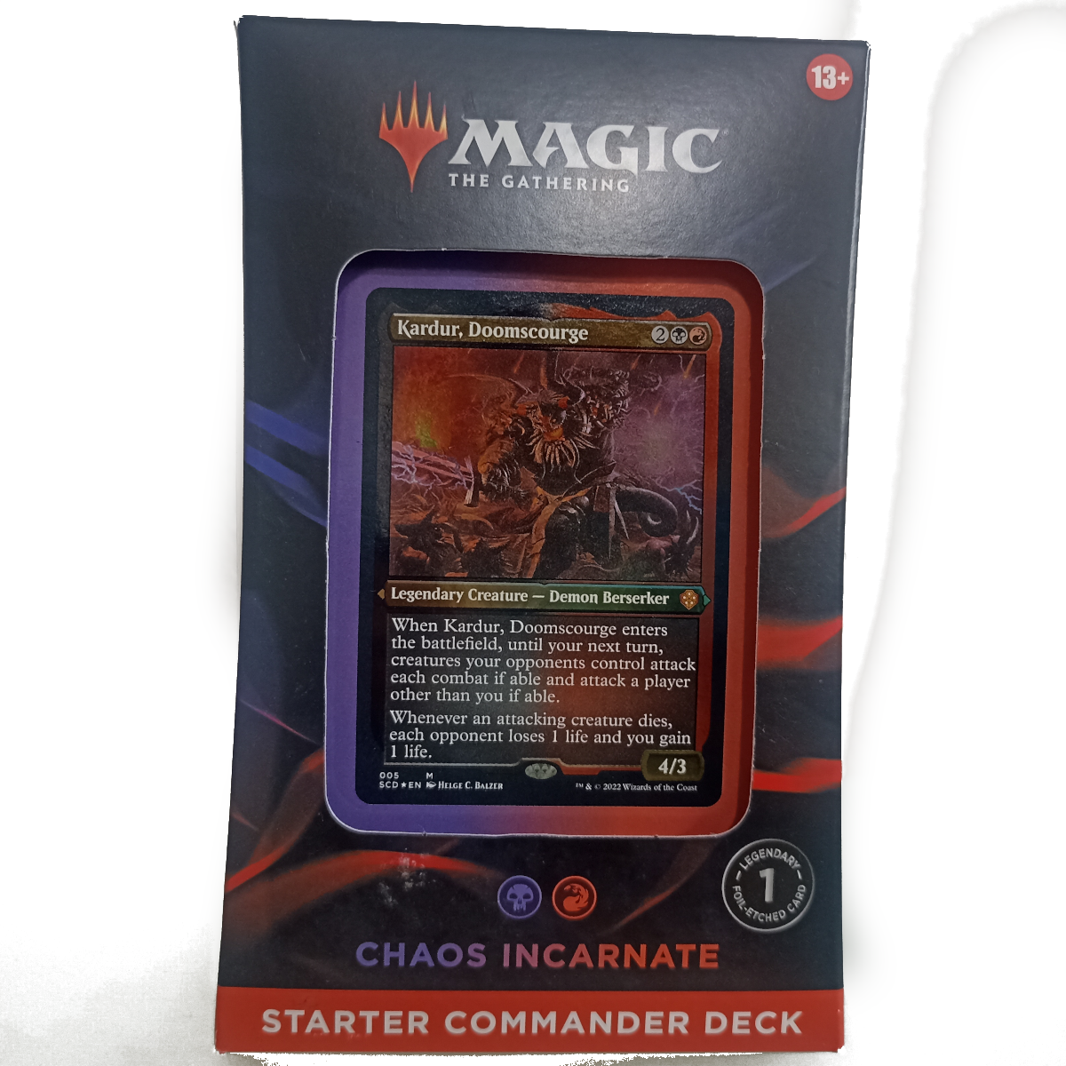 Chaos Incarnate - Starter Commander deck - Ingles