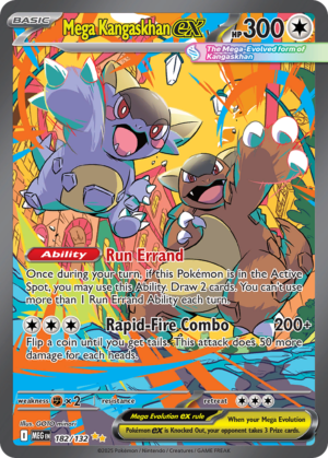 Mega Kangaskhan ex | me1-182 | Inglés