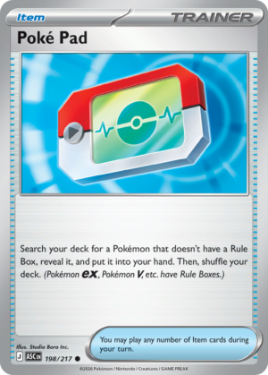 Poké Pad | me2pt5-198 | Inglés