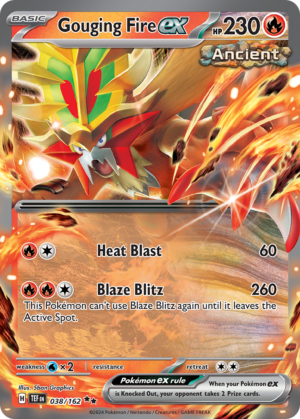 Gouging Fire ex | sv5-38 | Inglés