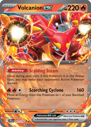 Volcanion ex | sv9-31 | Español
