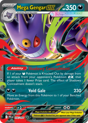 Mega Gengar ex | me2-56 | Inglés